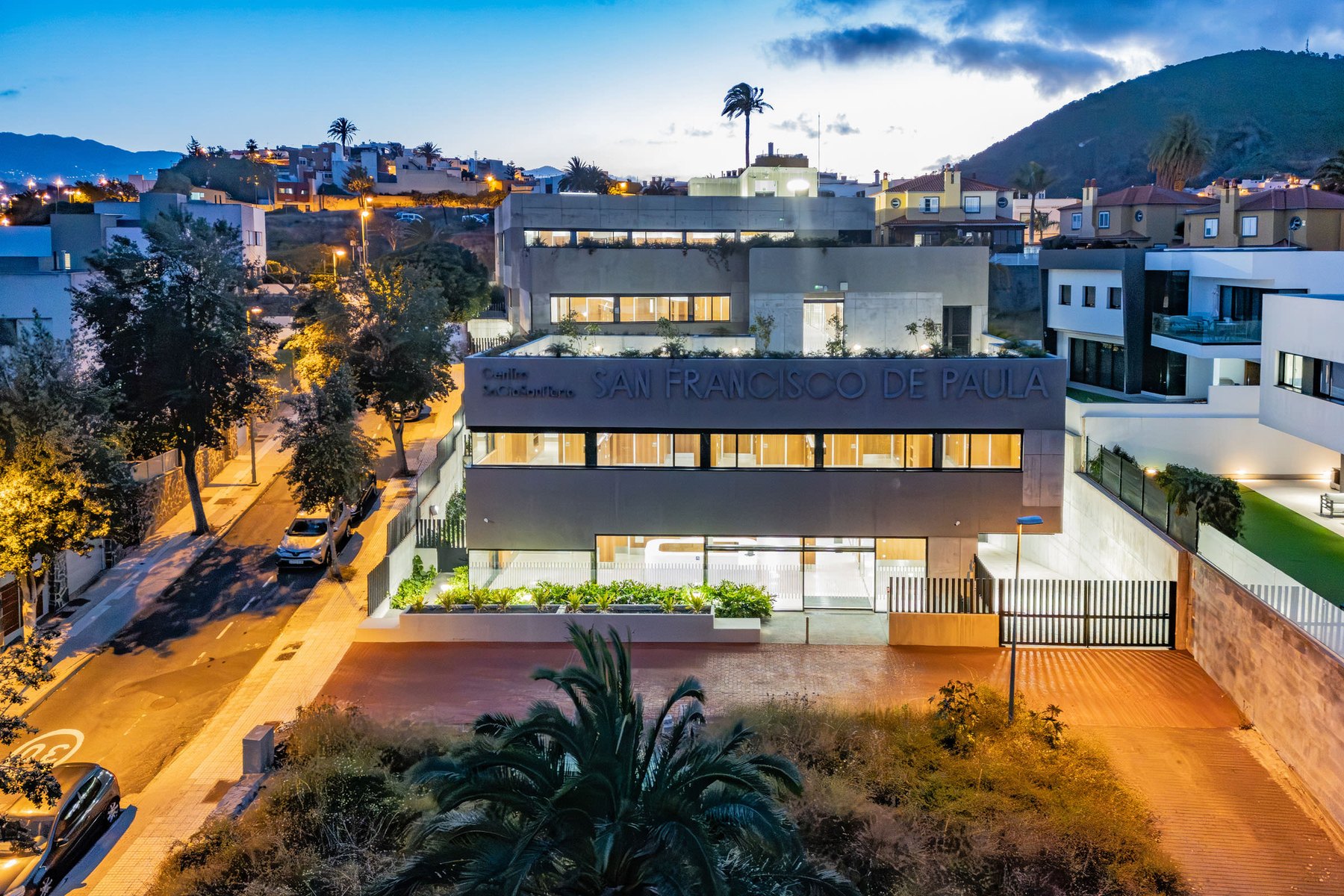 Fotografía del proyecto Centro Sociosanitario San Francisco de Paula realizada por Joaquín Ponce de León