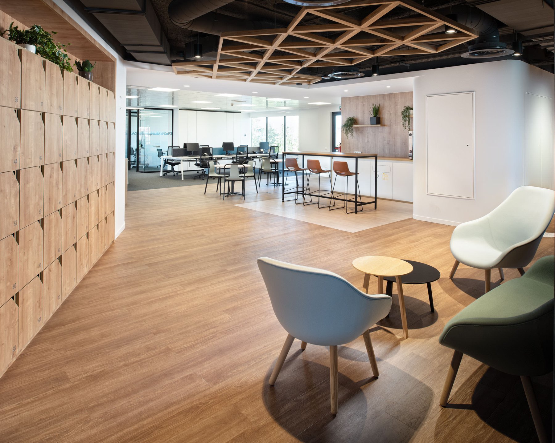 Fotografía del proyecto Edificio Central DISA realizada por Joaquín Ponce de León